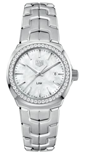 TAG Heuer Link Quartz 32mm Stainless Steel / Diamond / MOP