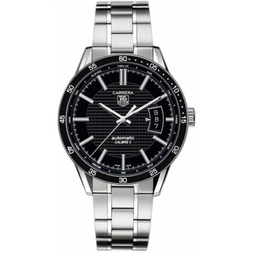 TAG Heuer Carrera Calibre 5 39 Stainless Steel / Black / Bracelet