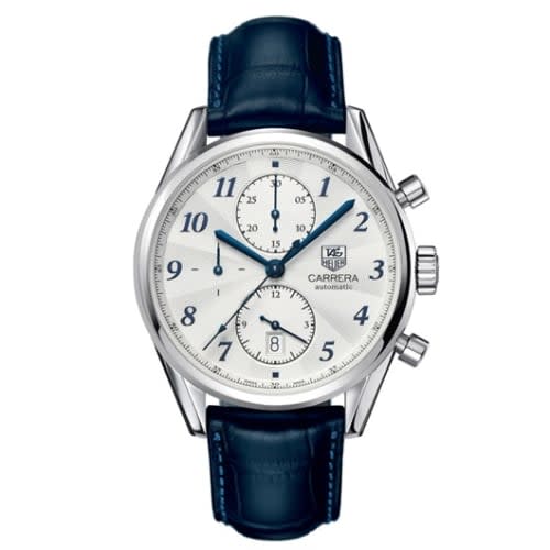TAG Heuer Carrera Calibre 16 41 Heritage Stainless Steel / Silver / Alligator