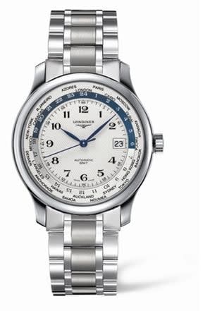 Longines Master Collection Worldtime Silver Bracelet