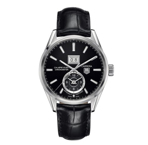 TAG Heuer Carrera Calibre 8 41 Stainless Steel / Black / Alligator