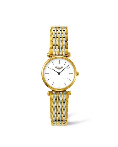 Longines La Grande Classique Quartz 24 Two Tone Yellow White Stick