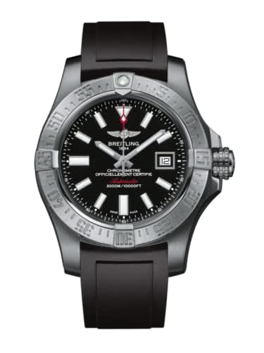 Breitling Avenger II Seawolf Stainless Steel / Volcano Black / Rubber