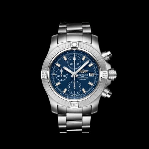 Breitling Avenger Chronograph 43 Stainless Steel / Blue / Bracelet