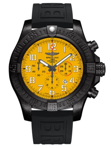 Breitling Avenger Hurricane 12H Breitlight / Cobra Yellow / Rubber / Pin