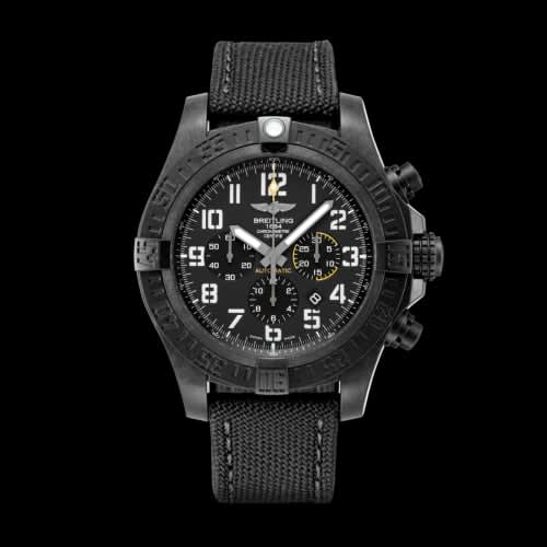 Breitling Avenger Hurricane 12H Breitlight / Volcano Black / Military / Pin
