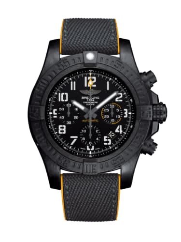 Breitling Avenger Hurricane 45 Breitlight / Volcano Black / Military Rubber / Folding