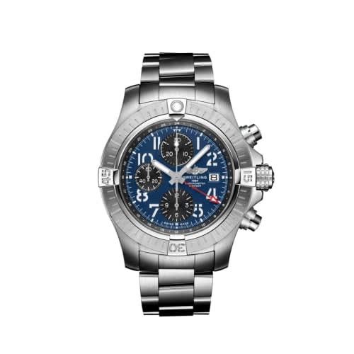 Breitling Avenger Chronograph GMT 45 Stainless Steel / Blue / Bracelet