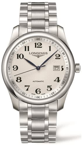 Longines Master Collection 40 Date Stainless Steel / Silver-Arabic / Bracelet