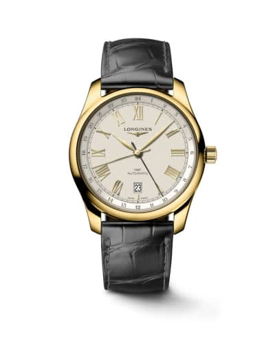 Longines Master Collection 40 GMT Yellow Gold / Silver
