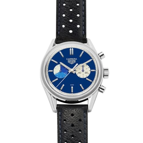 TAG Heuer Carrera Calibre 18 41 Stainless Steel / The Rake &amp; Revolution Blue Dreamer