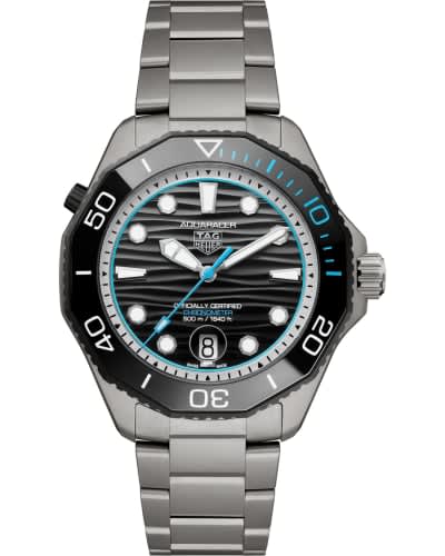 TAG Heuer Aquaracer Professional 500 Date Titanium / Black - Blue