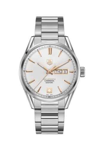 TAG Heuer Carrera Calibre 5 Day Date Stainless Swiss Limited Edition