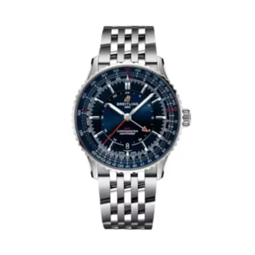 Breitling Navitimer GMT 41 Automatic Stainless Steel / Blue / Bracelet / Samurai Japan
