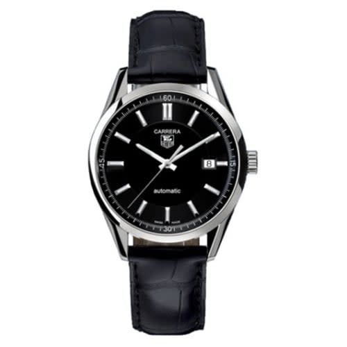 TAG Heuer Carrera Calibre 5 39 Stainless Steel / Black / Alligator