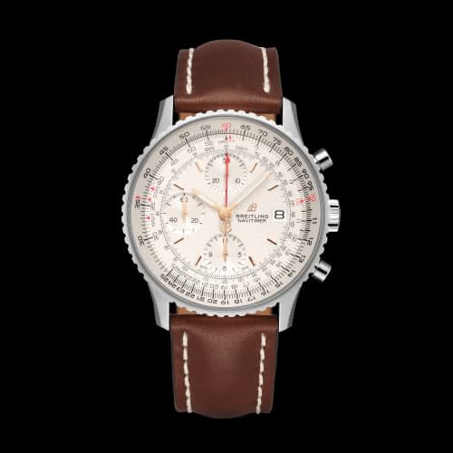 Breitling Navitimer 1 Chronograph 41 Stainless Steel / Silver / Calf / Pin