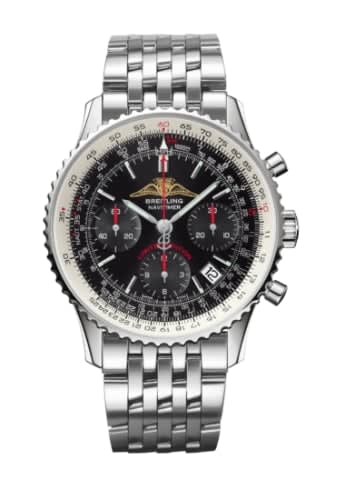 Breitling Navitimer 01 43 Stainless Steel / Black / Bracelet / AOPA