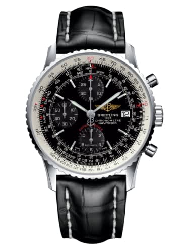 Breitling Navitimer Heritage Stainless Steel / Black / Croco