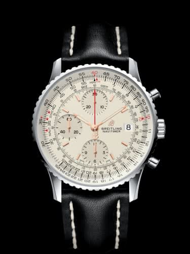 Breitling Navitimer 1 Chronograph 41 Stainless Steel / Silver / Calf / Pin