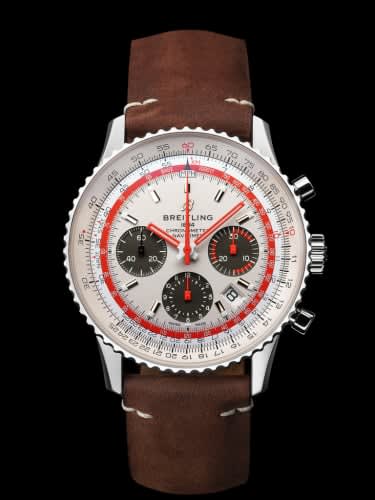Breitling Navitimer 1 B01 Chronograph 43 Stainless Steel / Airline Editions TWA / Calf / Folding