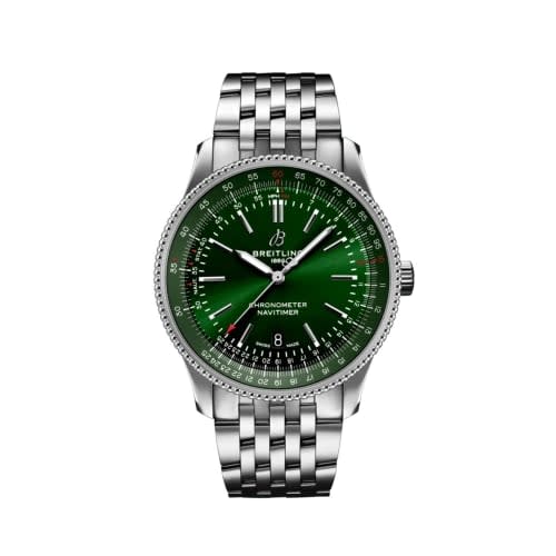 Breitling Navitimer Automatic 41 Automatic Stainless Steel / Green / Bracelet