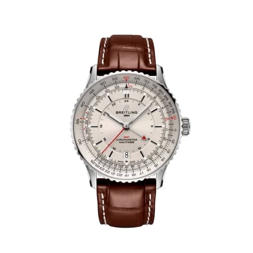 Breitling Navitimer GMT 41 Automatic Stainless Steel / Silver