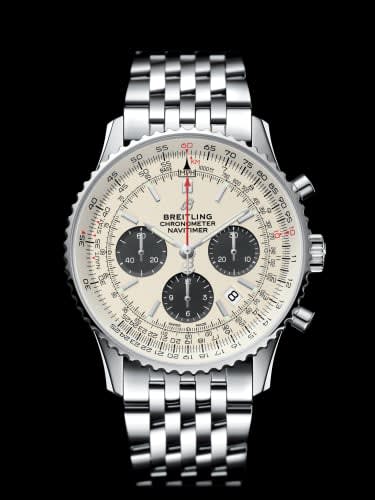 Breitling Navitimer 1 B01 Chronograph 43 Stainless Steel / Silver / Bracelet