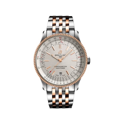 Breitling Navitimer Automatic 41 Automatic Stainless Steel / Rose Gold / Silver / Bracelet