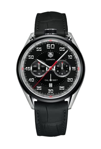 TAG Heuer Carrera Calibre 1887 45 Bullhead Stainless Steel / Titanium / Black / Alligator