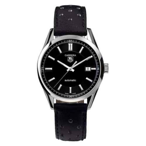 TAG Heuer Carrera Calibre 5 39 Stainless Steel / Black / Calf