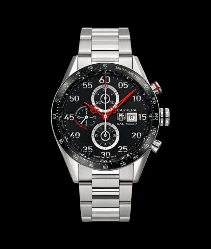 TAG Heuer Carrera Calibre 1887 43 Stainless Steel / Black / Time Machine Nendo