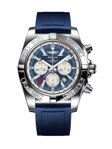 Breitling Chronomat 47 GMT Stainless Steel / Metallica Blue / Rubber