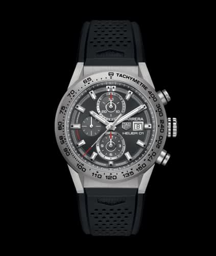 TAG Heuer Carrera Calibre Heuer 01 43 Titanium / Grey / Rubber