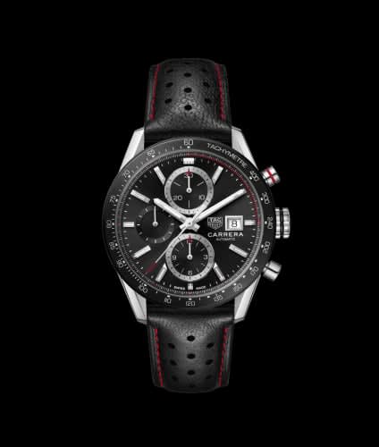 TAG Heuer Carrera Calibre 16 41 Stainless Steel / Black / Calf