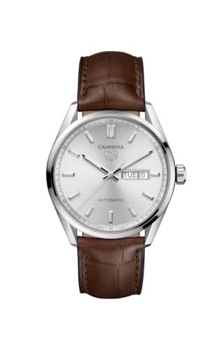 TAG Heuer Carrera Automatic Stainless Steel / Silver / Alligator