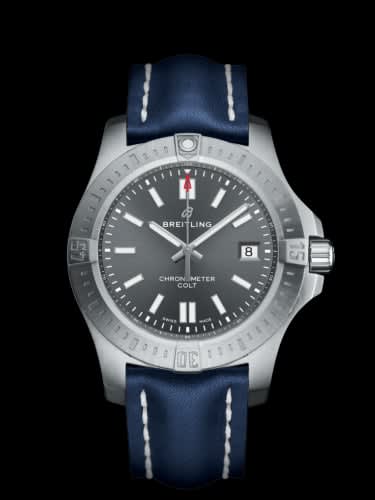Breitling Chronomat Colt 41 Automatic Tempest Grey / Calf / Pin