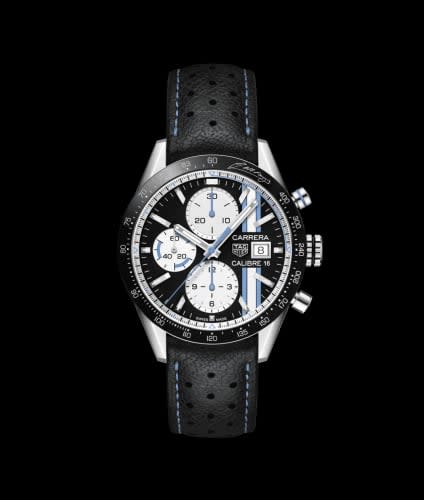 TAG Heuer Carrera Calibre 16 41 Stainless Steel / Black Retro / Fangio