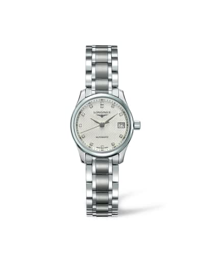 Longines Master Collection Date 25.5 Stainless Steel / Beige / Bracelet