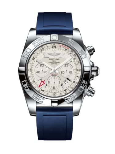 Breitling Chronomat 47 GMT Stainless Steel / Sierra Silver / Rubber