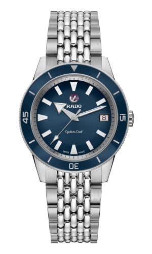Rado HyperChrome Captain Cook 37 Blue / Bracelet