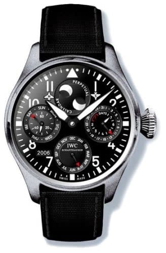 IWC Schaffhausen Big Pilot Perpetual Calendar Titanium / Black / Cellini