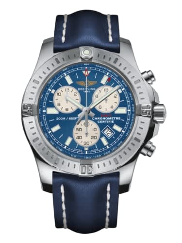 Breitling Colt Chronograph Mariner Blue / Calf / Pin