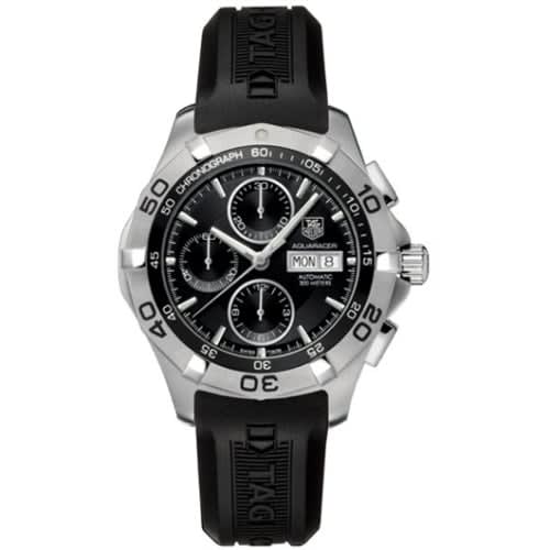 TAG Heuer Aquaracer 300M Calibre 16 Day-Date 43 Stainless Steel / Black / Rubber