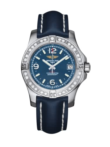 Breitling Colt 36 Diamond / Mariner Blue / Calf