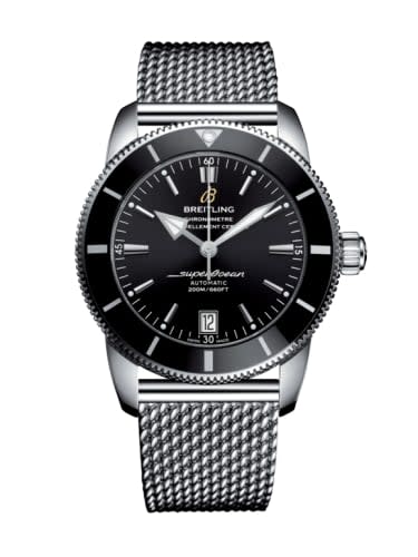 Breitling Superocean Heritage II 42 Stainless Steel / Black / Black / Bracelet