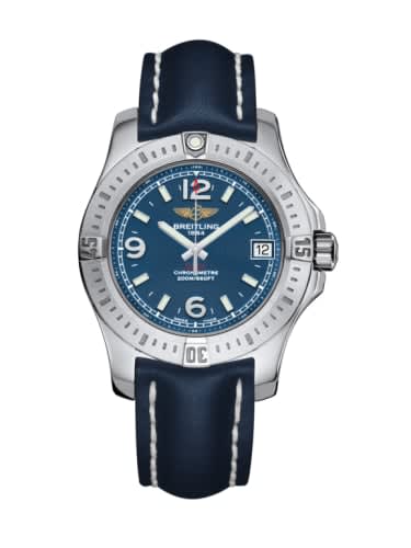 Breitling Colt 36 Mariner Blue / Calf / Pin
