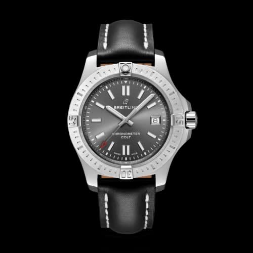 Breitling Chronomat Colt 41 Automatic Tempest Grey / Calf / Folding