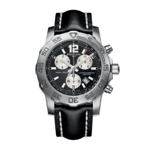 Breitling Colt Chronograph II Black / Calf