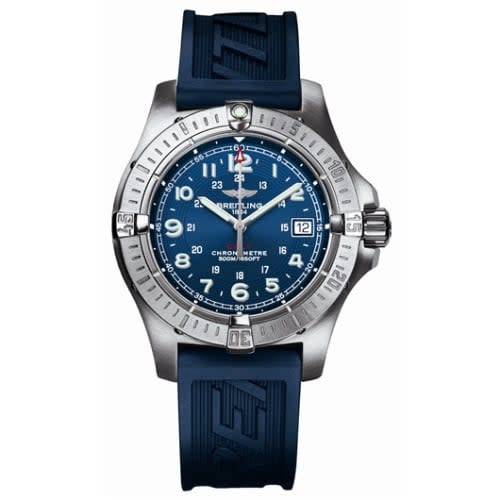 Breitling Colt Quartz Blue / Rubber
