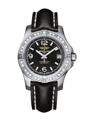 Breitling Colt 36 Diamond / Volcano Black / Calf